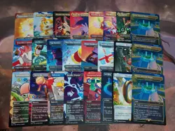 MtG Sonic the Hedgehog Secret Lair Complete Non Foil Set (Opened) - Image 1