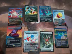 MtG Sonic the Hedgehog Secret Lair Complete Non Foil Set (Opened) - Image 4