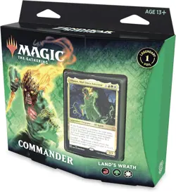 MTG - Magic the Gathering: Zendikar Rising Commander Deck - Land's Wrath - Image 1