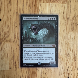Massacre Wurm - DSC 0147 - Duskmourn Commander Magic MTG NM/M - Image 1