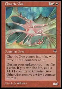 Chaotic Goo - Light Play MTG Tempest - Image 1