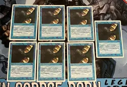 Magic the Gathering - MTG - 7x DanDan Lot - Chronicles Forgetful Fish - LP to HP - Image 1