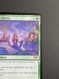 MTG - 1x Elven Chorus - NM Pack Fresh - LOTR: Tales of Middle Earth - Magic 160 - Image 4