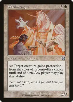 Wishmonger [Mercadian Masques] Magic MTG - Image 1