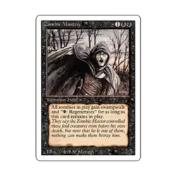 WOTC MtG 3rd Ed Zombie Master (R) Fair - Image 1