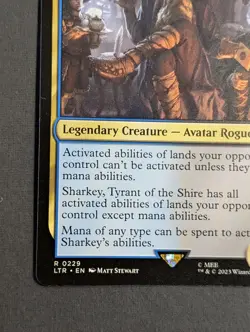 MTG - 1x Sharkey Tyrant of the Shire NM Pack Fresh - LOTR: Tales of Middle Earth - Image 5