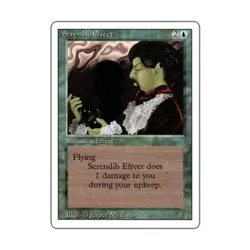 WOTC MtG 3rd Ed Serendib Efreet (R) EX - Image 1