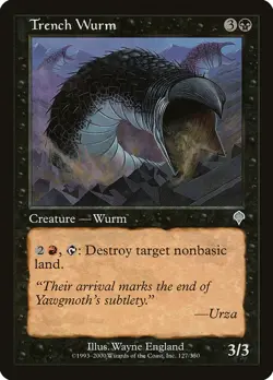 Trench Wurm [Invasion] Magic MTG - Image 1