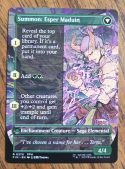 Esper Origins 0370 Borderless MTG Final Fantasy Rare Sorcery - Image 3