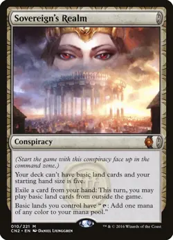 Sovereign's Realm [Conspiracy: Take the Crown] Magic MTG - Image 1