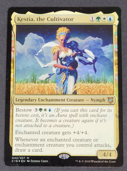 MTG - 1x Kestia the Cultivator - Commander 2018 - NM/LP - Foil - Magic, #42 2018 - Image 1
