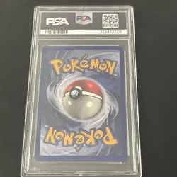 1999 POKEMON BASE SET 1ST EDITION #8 MACHAMP-HOLO PSA 9 - Image 2