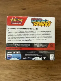 Pokemon TCG: Surging Sparks Factory Sealed Booster Box w/ protective case - Image 3