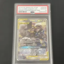 Lucario & Melmetal GX SM192 - PSA 10 - Pokemon Sun & Moon Tag Team Promo - Image 1