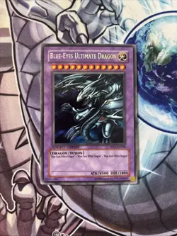 (YCL) YUGIOH BLUE-EYES ULTIMATE DRAGON RP01-EN000 SECRET LIMITED ED VLP - Image 1