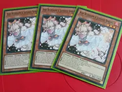YUGIOH 3x Ash Blossom & Joyous Spring SDWD-EN017 1st edition misprint - Image 1