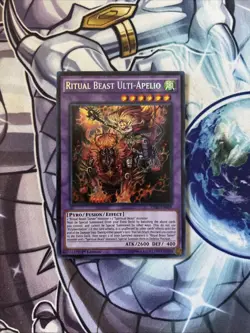(YCL) Yugioh Ritual Beast Ulti-Apelio THSF-EN028 Secret Rare 1st Ed VLP - Image 1