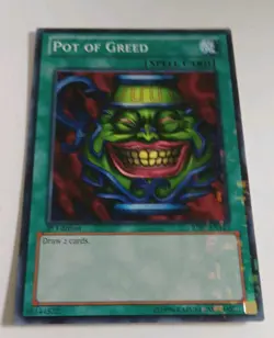 Pot of Greed 1st Ed. Mosaic Rares YuGiOh Battle Pack 2: War the Giants 1e8j - Image 1