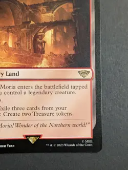 MTG - 1x Mines of Moria, NM Pack Fresh, Lord of the Rings: Tales of Middle Earth - Image 4