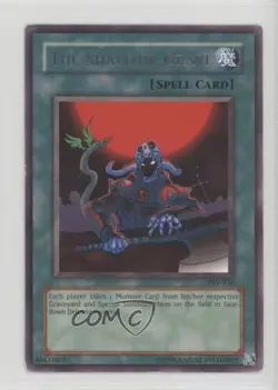 The Shallow Grave (R) Unlimited YuGiOh Pharaoh's Servant #PSV-036 2002 READ - Image 1