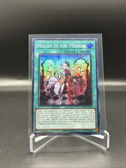 Yugioh! Maliss in the Mirror - ALIN-EN064 - Super Rare - 1st Edition Near Mint, - Image 1