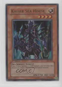 UR - Kaiser Sea Horse 1st Ed. YuGiOh Starter Deck Kaiba Evolution #SKE-015 2004 - Image 1