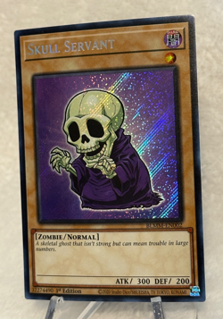Yugioh Skull Servant BLMM-EN002 Secret Rare 1st Edition - Image 3