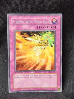 Yugioh - Phoenix Wing Blast FET-EN053 - Rare 1st Edition - Image 1