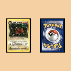 Dark Dugtrio #6 2000 Classic - Team Rocket Stage 1/Rare Holo Pokemon Card Poor - Image 3