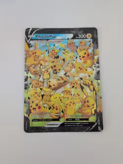 PIKACHU V-UNION Complete Celebrations Promo Pokemon Card NM JUMBO Oversized - Image 1