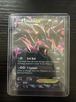 Pokemon TCG Yveltal EX Ultra Rare Holo Card 79/146 XY Base Set - Image 1
