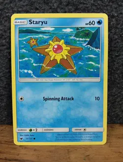 15/111 Staryu - Crimson Invasion - Common Pokemon TCG Card trading Game Pokemon - Image 1