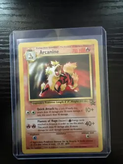 Arcanine #6 WOTC Black Star Promo - Vintage Pokemon Card - NM - 1999 TCG - Image 1