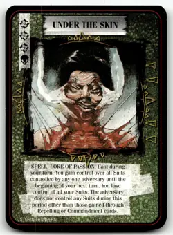 1995 Kult Reality is a Lie! Trading card game - UNDER THE SKIN - Image 1