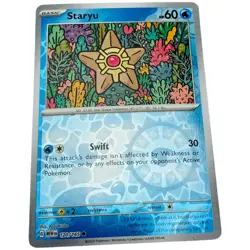 Staryu Reverse Holo 120/165 Scarlet & Violet 151 Pokemon Card EX - Image 1