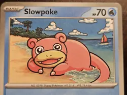 NM Prismatic Slowpoke 018/131 - Custom Art OWO Edition Cute Pokemon TCG Card - Image 2