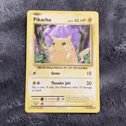 Pokemon TCG Pikachu Evolutions Card 35/108 Regular Common - Image 1