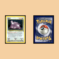 Ditto #3 1999 Classic - Fossil Basic/Rare Holo Pokemon Card EX - Image 3