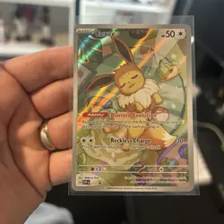 Eevee 173 Sv: Scarlet & Violet Prismatic Evolutions Promo Card - NOT Sealed - Image 2