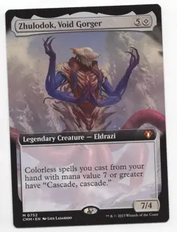 MTG: Magic Commander Masters - Zhulodok, Void Gorger (Extended Art) - Image 1