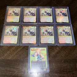 MTG Final Fantasy (Zidane, Tantalus Thief Promo) Lot - 8 Promos + Full Art READ - Image 1
