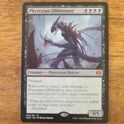 MTG English Phyrexian Obliterator Phyrexia: All Will Be One 105/271 - Image 1