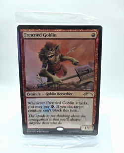 Sealed Promo Pack MTG FOIL Frenzied Goblin x5 (FNM) - Promo - Image 1