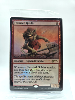 Sealed Promo Pack MTG FOIL Frenzied Goblin x5 (FNM) - Promo - Image 2