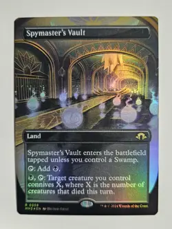 Mtg Modern Horizons 3 Spymaster’s Vault Borderless Foil #358 Nm - Image 1