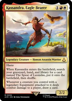 [1x] Kassandra, Eagle Bearer - Near Mint, English Assassin's Creed MTG Regular - Image 1