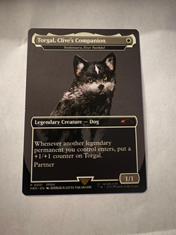 MTG Torgal, Clive's Companion Non Foil Borderless - MagicCon Promo 2025 - Image 1