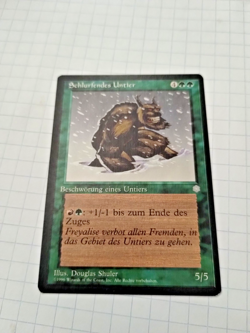 MTG Shambling Strider (Schlurfendes Untier) Miscut Ice Age Reg.- Some Edge Wear - Image 2