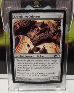 Magic the Gathering MTG Crumbling Colossus (204) Magic 2012 LP - Image 1