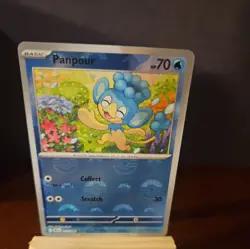 Panpour 017/086 - (Master Ball Pattern) - Pokemon SV: Black Bolt ENGLISH NM - Image 1
